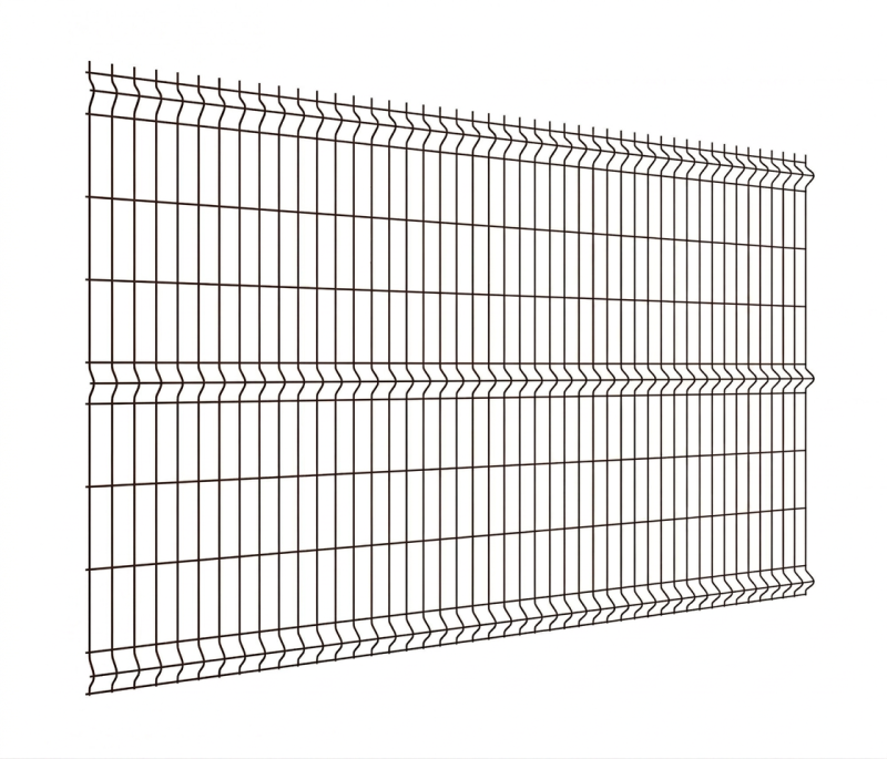 Панель 3D 1,53x2,5м;d4,0мм; яч.200х55; Zn+ПП RAL8017