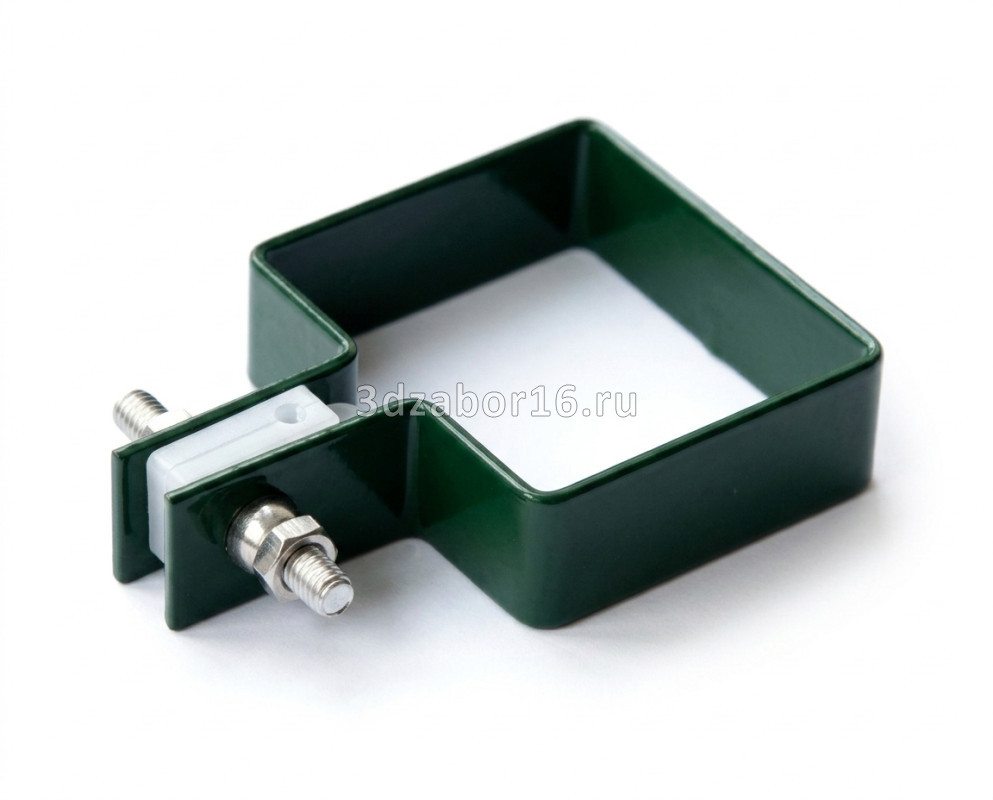 Крепление хомут крайний 80х80 RAL6005